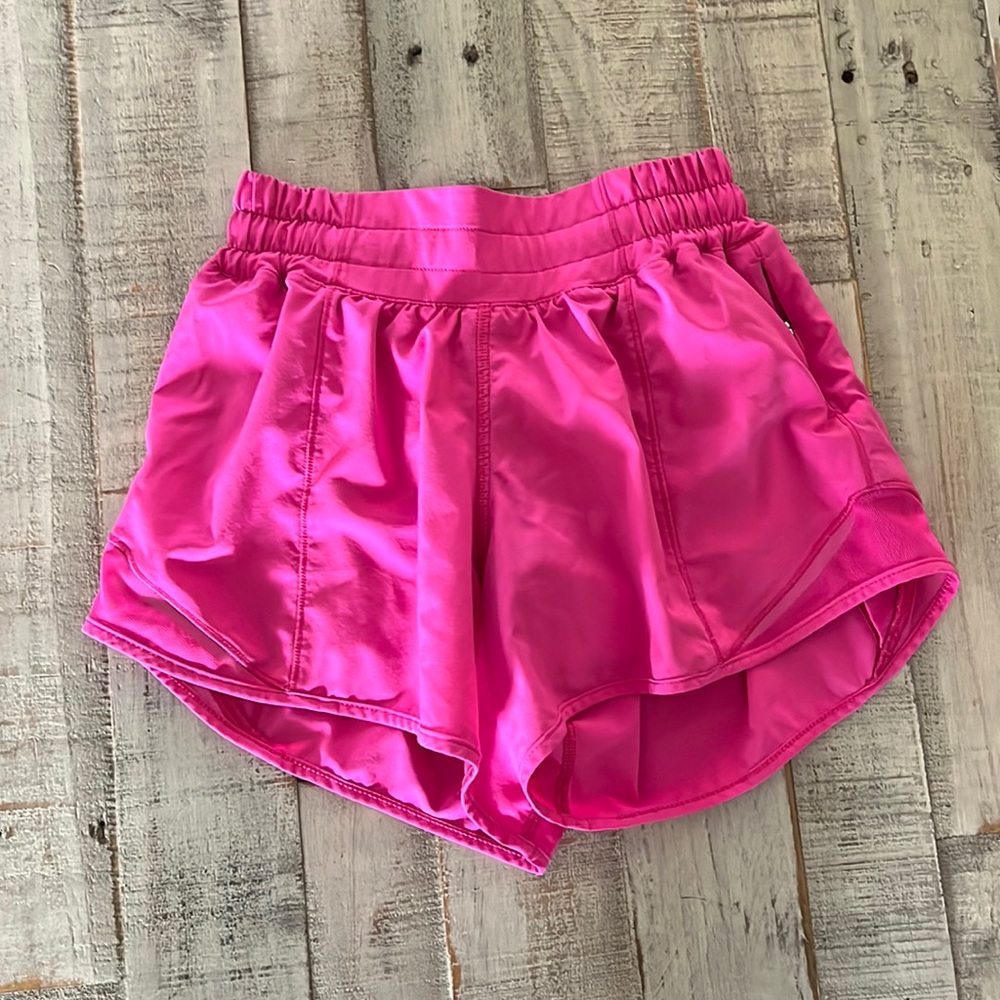Lululemon pink shorts